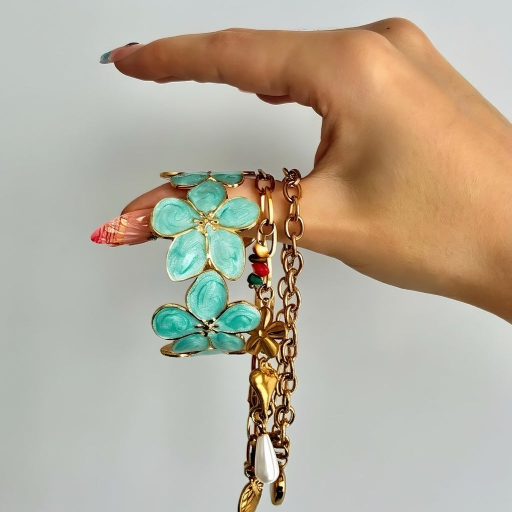 WRIST CUFF - FLORA