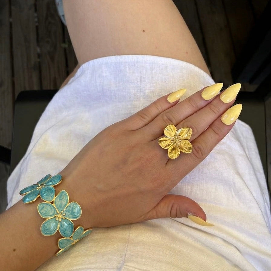WRIST CUFF - FLORA